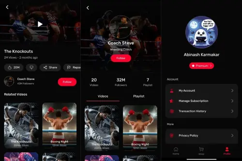 Trapp: Live Chat Video Streaming Mobile Application